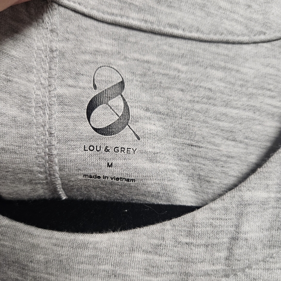 Lou & Grey Light Gray Midi Dress - Picture 3 of 3